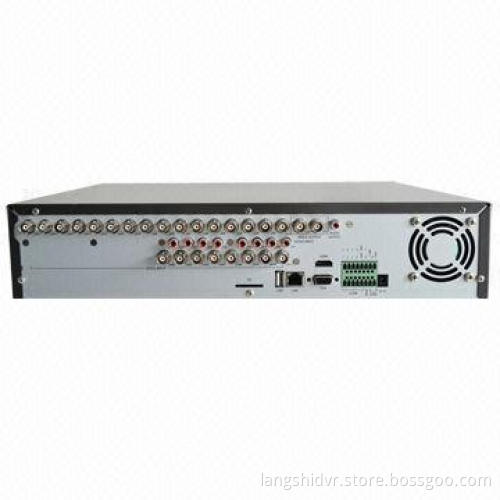 24-channel Standalone DVR Recorder with Full Time CIF Recording, 3G and Wi-Fi, HDMI® Output